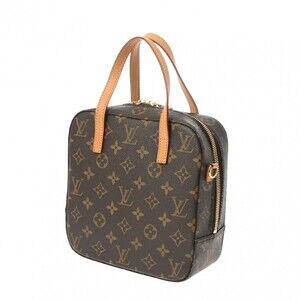 Louis Vuitton Monogram Brown Canvas Spontini Handbag